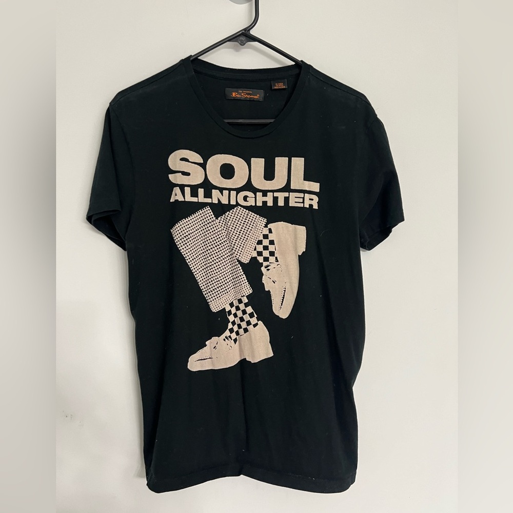 Soul All nighter Ben Sherman T-shirt 100% cotton